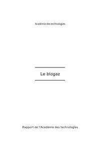 Etude sur le biogaz