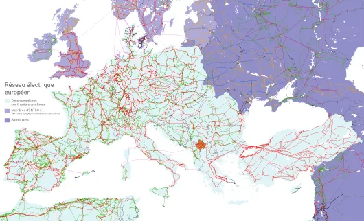 Réseau électrique européen