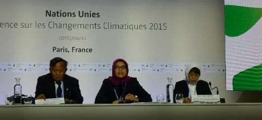 COP21 Indonésie