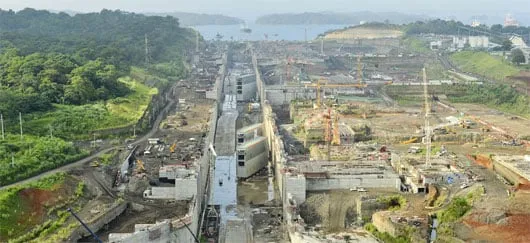 Travaux d'élargissement du Panama