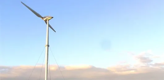 Eolienne bipale