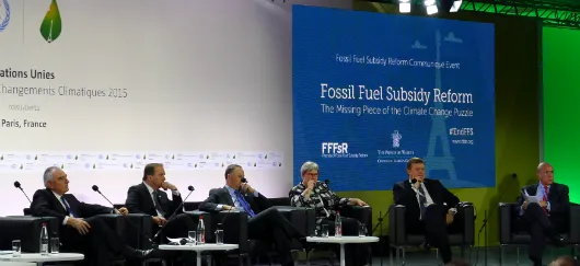 Arret subvention aux énergies fossiles