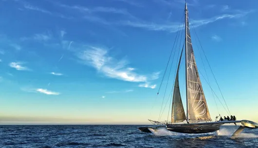 Record de vitesse de l'Hydroptère