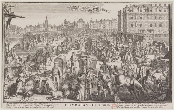 Pont Neuf en 1715