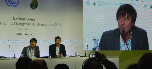 Nicolas Hulot et Matthieu Orphelin