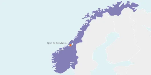 Localisation du futur plus grand parc éolien d'Europe