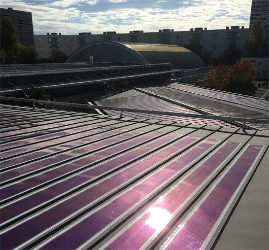 Toiture photovoltaïque organique