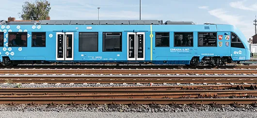 Train hydrogène allemand