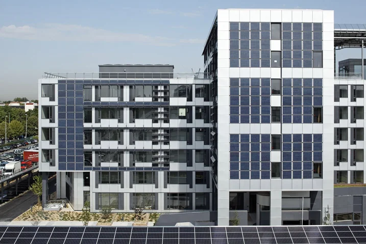 L’immeuble consommerait 65% de moins qu’un bâtiment standard RT 2005