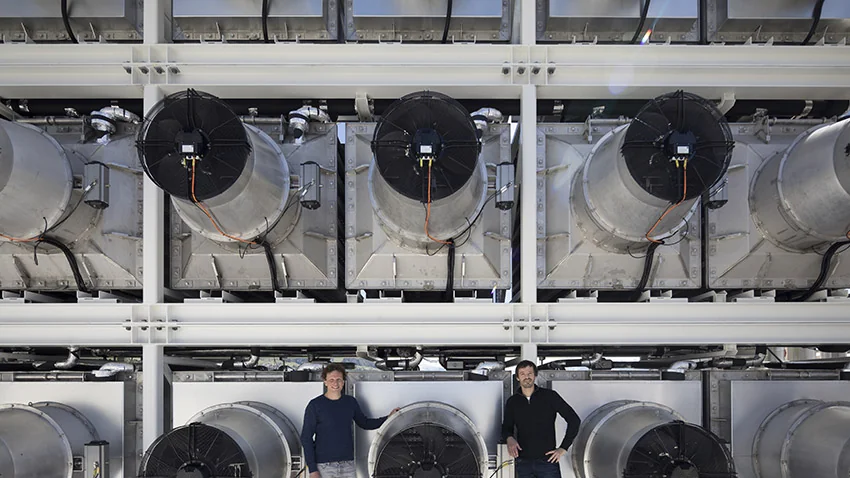 Capture directe de CO2