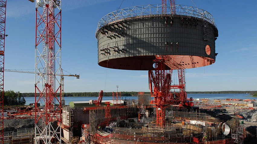 Construction de l'EPR d'Olkiluoto 3