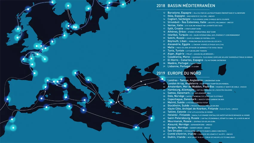 Tour du monde Energy Observer