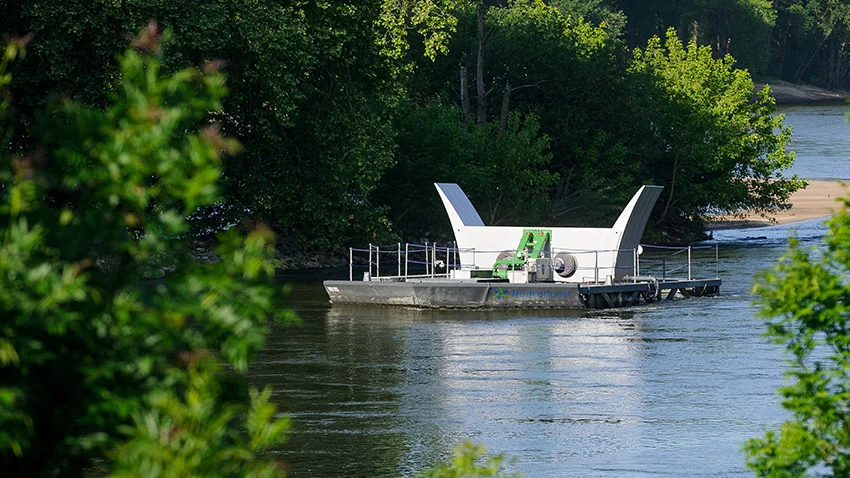 Potentiel des hydroliennes fluviales