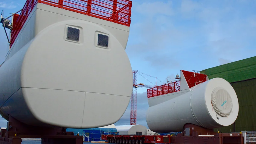 Nacelle parc flottant Hywind