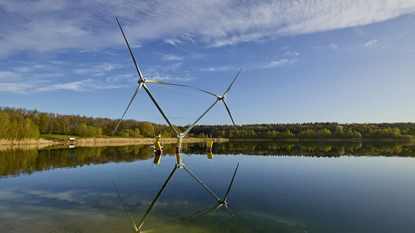 Structure éolienne flottante « Nezzy2 »