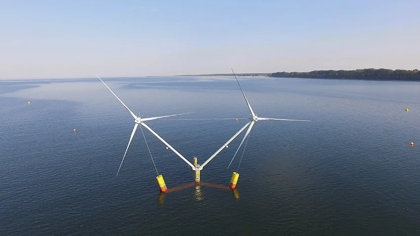 Structure éolienne flottante « Nezzy2 »