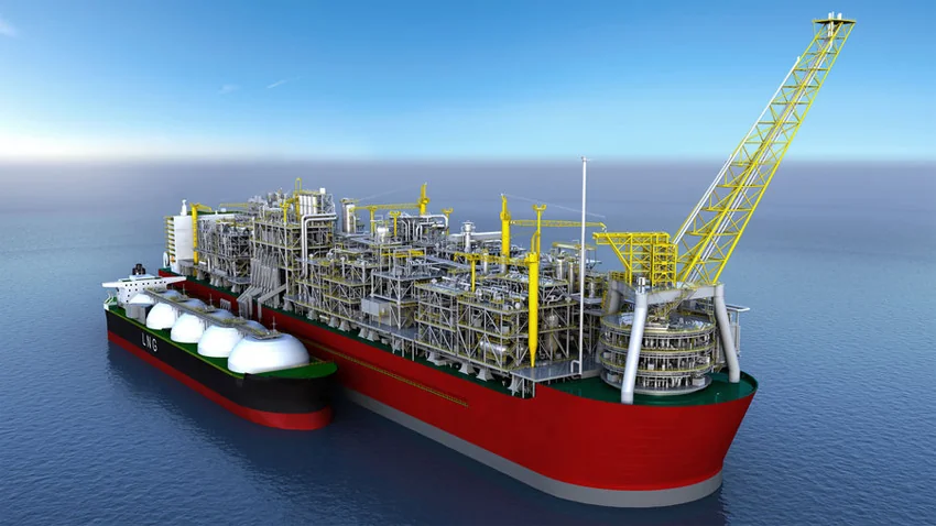 La production annuelle de GNL de Prelude pourra atteindre l’équivalent de 117% de la demande gazière annuelle d’Hong Kong. (photo : ©Shell)