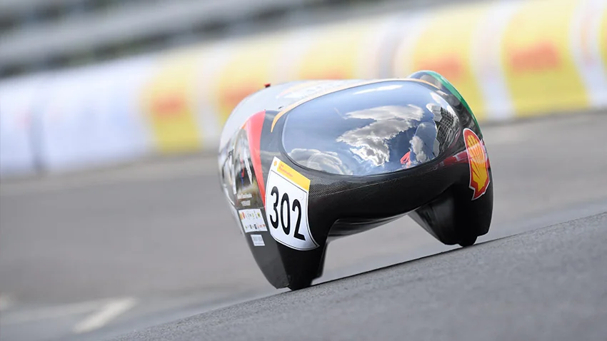 Prototype au Shell Eco-marathon 2018