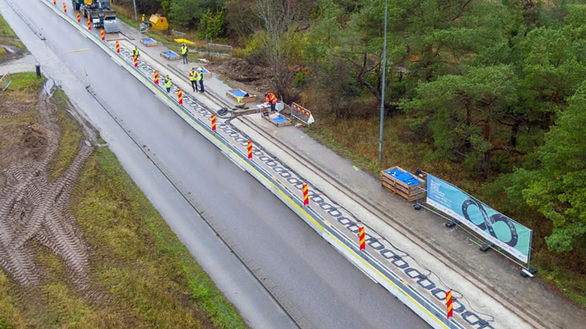 Route électrique d'electReon