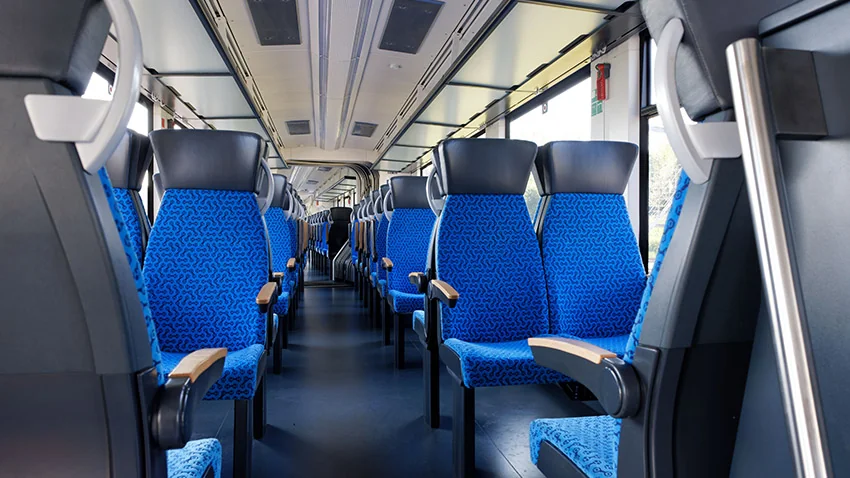 Intérieur train Coradia iLint