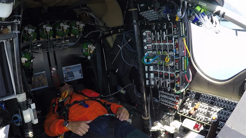 Cockpit de Solar Impulse 2