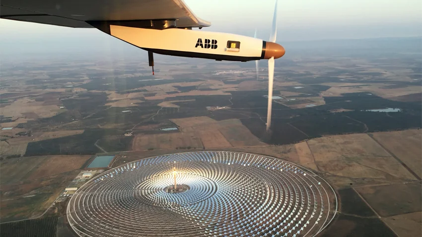 Solar Impulse 2 en Espagne