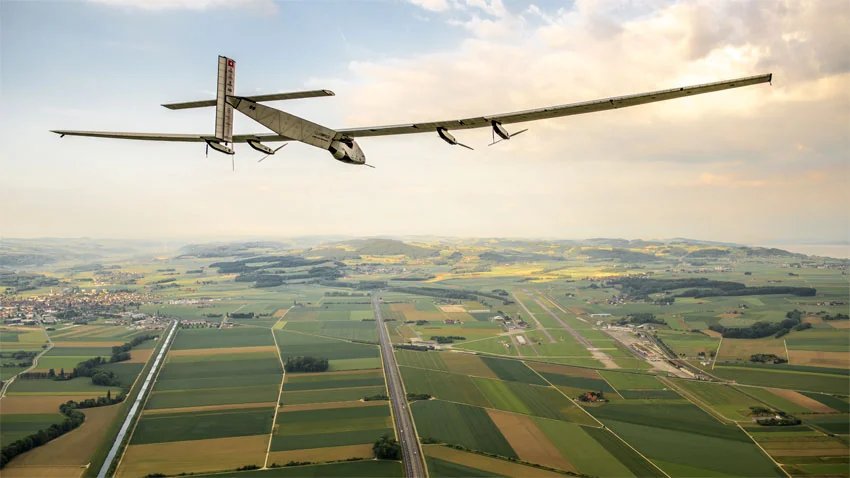 Solar Impulse 2 en vol