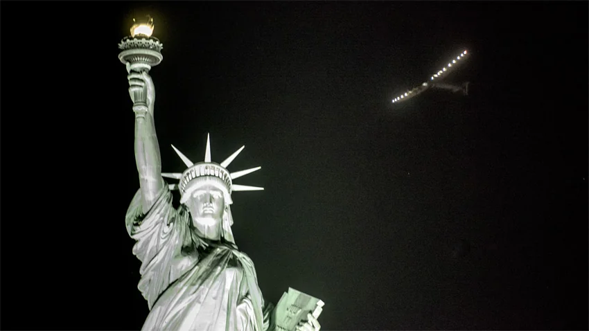 Solar Impulse 2 à New York