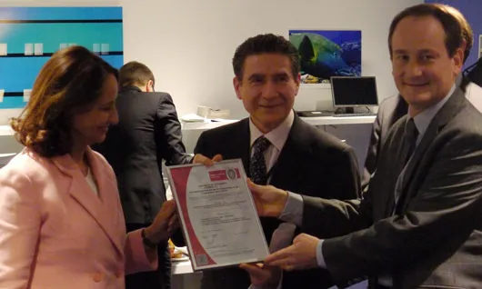 Remise de la norme ISO 20121 à la COP21