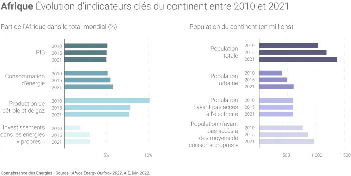 Grands indicateurs sur le continent africain