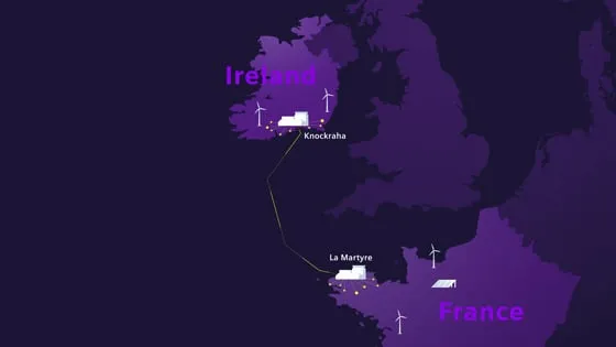 Tracé de Celtic Interconnector