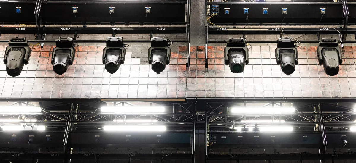 Eclairage LED à l'Opéra Bastille