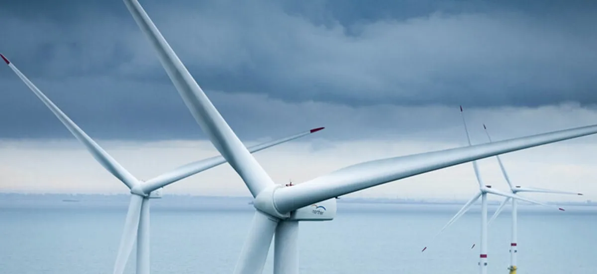 Parc éolien de Norther en mer du Nord (©Vestas)