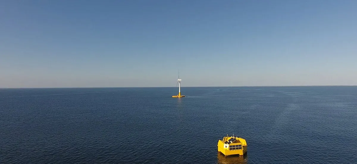 Plateforme « Sealhyfe » en mer