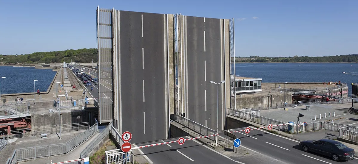 Usine marémotrice de la Rance (©Thierry Mouret, photographe interne EDF)